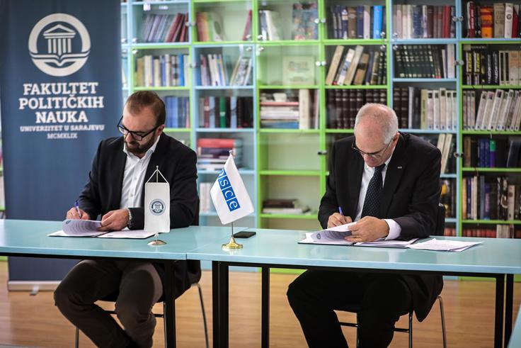 The OSCE Mission and University of Sarajevo join forces to turn human rights education into practice