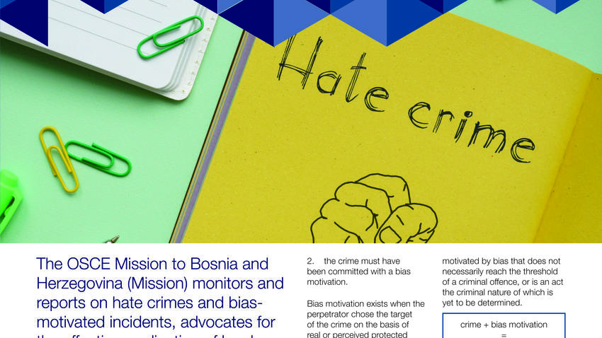 Combating Hate Crimes and Bias-Motivated Incidents | OSCE Mission to ...