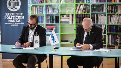 The OSCE Mission and University of Sarajevo join forces to turn human rights education into practice