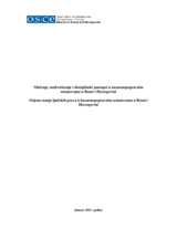 Mučenje, maltretiranje i disciplinski postupci u kaznenopopravnim ustanovama u Bosni i Hercegovini