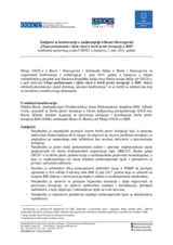 'Uloga parlamenata i tijela vlasti u borbi protiv korupcije u BiH', zaključci sa konferencije o antikorupciji u Bosni i Hercegovini