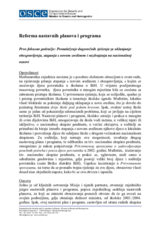 Pronalaženje dugoročnih rješenja za uklanjanje diskriminacije, asimilacije i razdvajanja na nacionalnoj osnovi